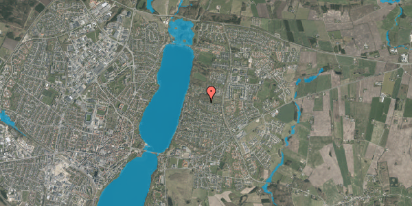 Oversvømmelsesrisiko fra vandløb på Kildebakken 32, 8800 Viborg