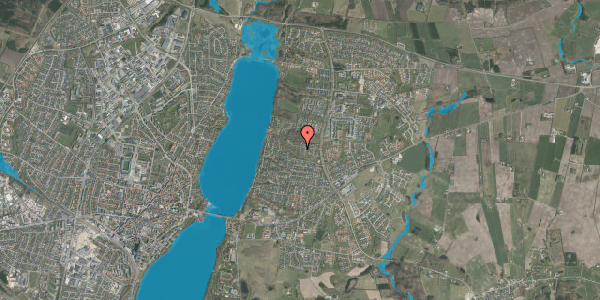 Oversvømmelsesrisiko fra vandløb på Kildebakken 61, 8800 Viborg
