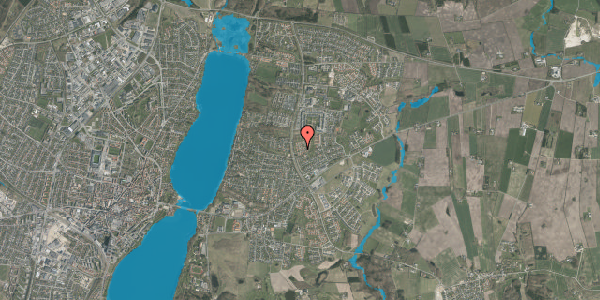 Oversvømmelsesrisiko fra vandløb på Kildevænget 1, 8800 Viborg