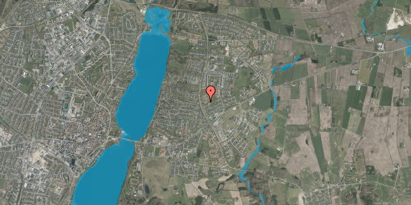 Oversvømmelsesrisiko fra vandløb på Kildevænget 4B, 8800 Viborg