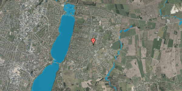 Oversvømmelsesrisiko fra vandløb på Kildevænget 6A, 8800 Viborg
