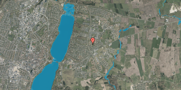 Oversvømmelsesrisiko fra vandløb på Kildevænget 6C, 8800 Viborg