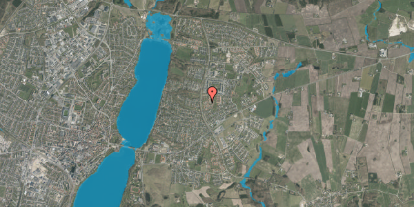 Oversvømmelsesrisiko fra vandløb på Kildevænget 19, 8800 Viborg