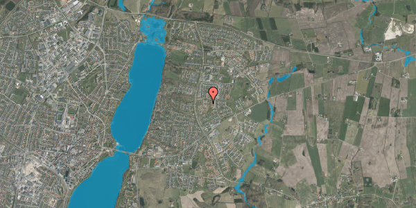 Oversvømmelsesrisiko fra vandløb på Kildevænget 22, 8800 Viborg