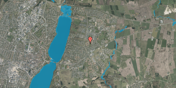 Oversvømmelsesrisiko fra vandløb på Kildevænget 25, 8800 Viborg