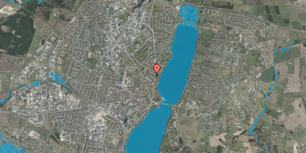 Oversvømmelsesrisiko fra vandløb på Sct. Kjelds Gade 7, 8800 Viborg