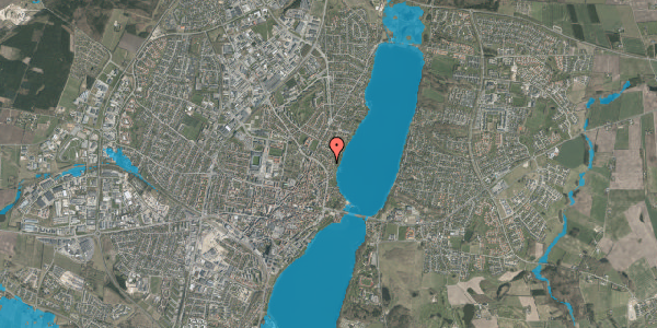 Oversvømmelsesrisiko fra vandløb på Sct. Kjelds Gade 23A, 8800 Viborg