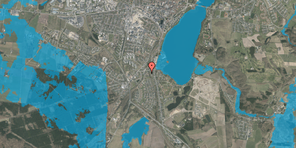 Oversvømmelsesrisiko fra vandløb på Klintevej 1, 8800 Viborg