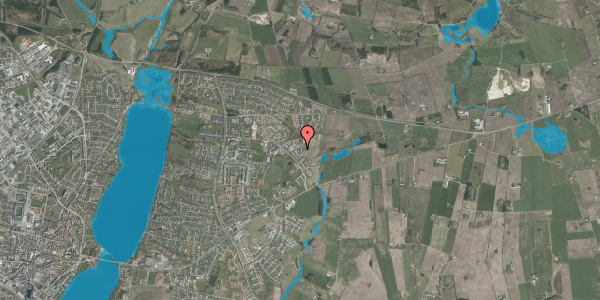 Oversvømmelsesrisiko fra vandløb på Klokkelyngen 31, 8800 Viborg