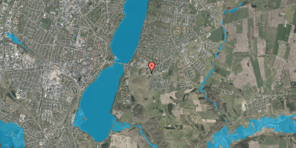 Oversvømmelsesrisiko fra vandløb på Klostermarken 4, 8800 Viborg