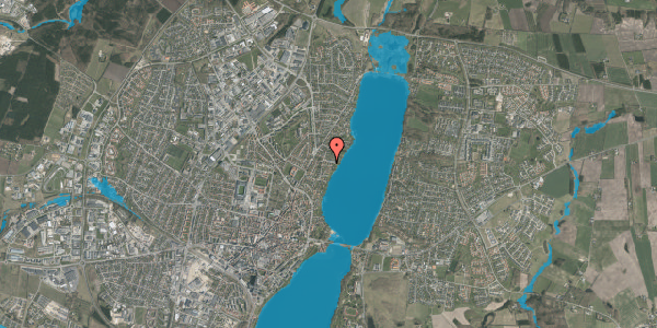Oversvømmelsesrisiko fra vandløb på Sct. Knuds Vej 3B, 8800 Viborg