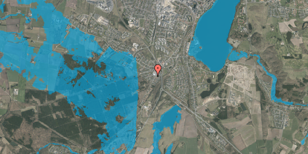 Oversvømmelsesrisiko fra vandløb på Koglevej 1, 8800 Viborg