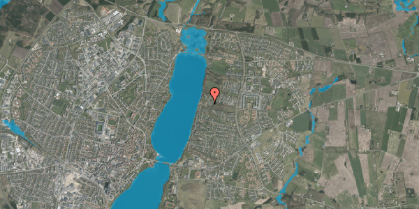Oversvømmelsesrisiko fra vandløb på Kokildehøjen 2B, 8800 Viborg