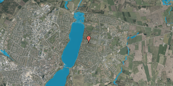 Oversvømmelsesrisiko fra vandløb på Kokildehøjen 6, 8800 Viborg