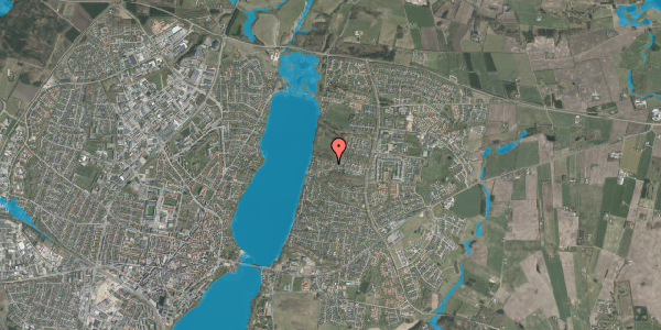 Oversvømmelsesrisiko fra vandløb på Kokildehøjen 30, 8800 Viborg