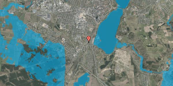 Oversvømmelsesrisiko fra vandløb på Koldingvej 29, kl. , 8800 Viborg