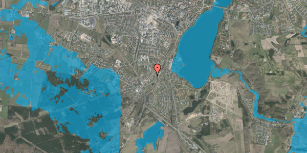 Oversvømmelsesrisiko fra vandløb på Koldingvej 41D, 8800 Viborg