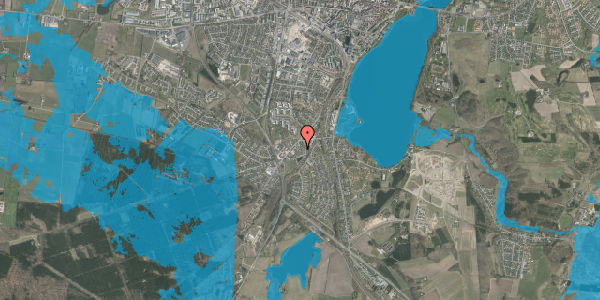 Oversvømmelsesrisiko fra vandløb på Koldingvej 49, 8800 Viborg