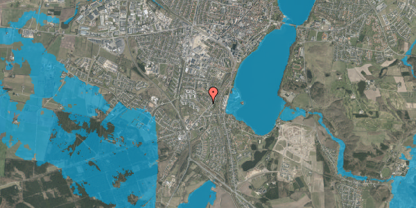 Oversvømmelsesrisiko fra vandløb på Koldingvej 60, 8800 Viborg