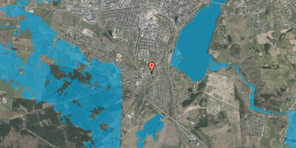 Oversvømmelsesrisiko fra vandløb på Koldingvej 71, st. , 8800 Viborg