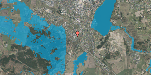 Oversvømmelsesrisiko fra vandløb på Koldingvej 107, 8800 Viborg