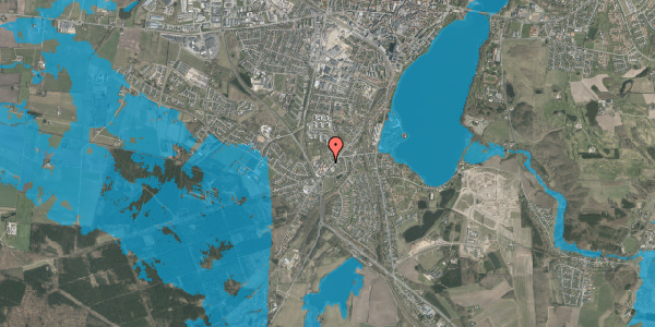 Oversvømmelsesrisiko fra vandløb på Koldingvej 108A, 8800 Viborg