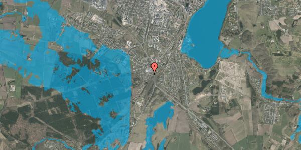 Oversvømmelsesrisiko fra vandløb på Koldingvej 115A, 8800 Viborg