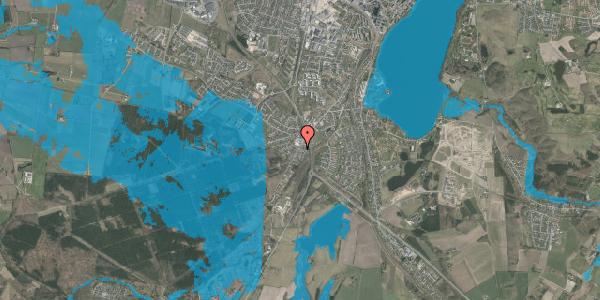 Oversvømmelsesrisiko fra vandløb på Koldingvej 115B, st. 7, 8800 Viborg