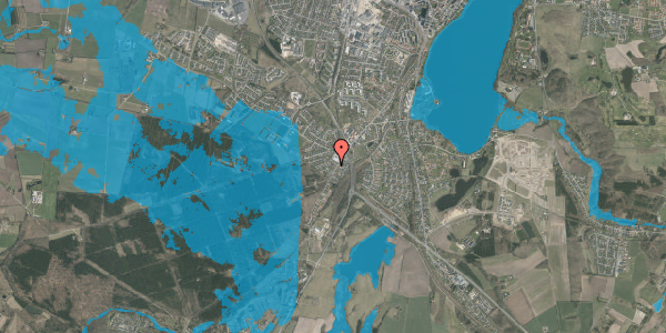 Oversvømmelsesrisiko fra vandløb på Koldingvej 146, 8800 Viborg