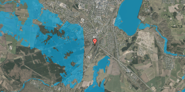 Oversvømmelsesrisiko fra vandløb på Koldingvej 165, 8800 Viborg