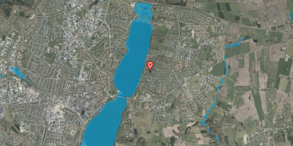 Oversvømmelsesrisiko fra vandløb på Kolshøjen 1, 8800 Viborg