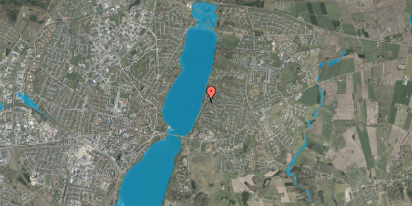 Oversvømmelsesrisiko fra vandløb på Kolshøjen 2, 8800 Viborg