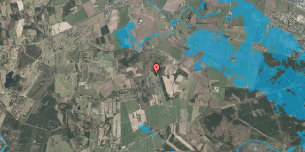 Oversvømmelsesrisiko fra vandløb på Kratskoven 5, 8800 Viborg