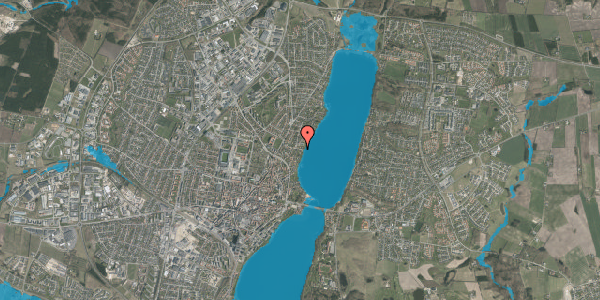 Oversvømmelsesrisiko fra vandløb på Krudthusvej 2, 8800 Viborg