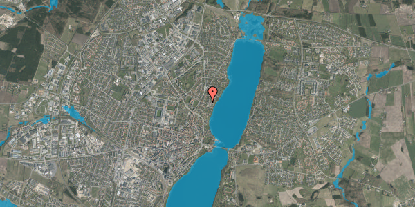 Oversvømmelsesrisiko fra vandløb på Sct. Laurentii Vej 11, 8800 Viborg