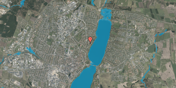 Oversvømmelsesrisiko fra vandløb på Sct. Laurentii Vej 43, 8800 Viborg