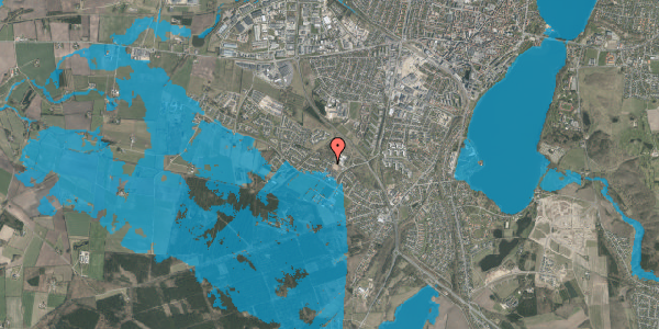 Oversvømmelsesrisiko fra vandløb på Liseborg Hegn 51, 8800 Viborg