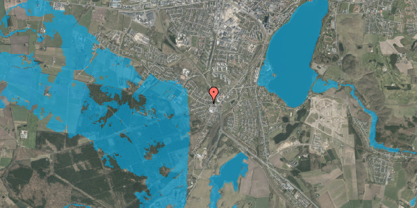Oversvømmelsesrisiko fra vandløb på Liseborgvej 20, 8800 Viborg