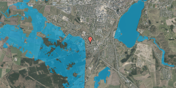 Oversvømmelsesrisiko fra vandløb på Liseborgvej 42, 8800 Viborg