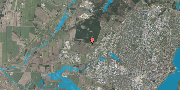 Oversvømmelsesrisiko fra vandløb på Lundevej 4, 8800 Viborg