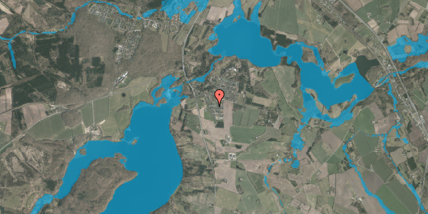 Oversvømmelsesrisiko fra vandløb på Lyngstien 1, 8800 Viborg