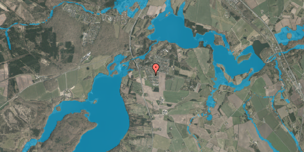 Oversvømmelsesrisiko fra vandløb på Lyngstien 2, 8800 Viborg