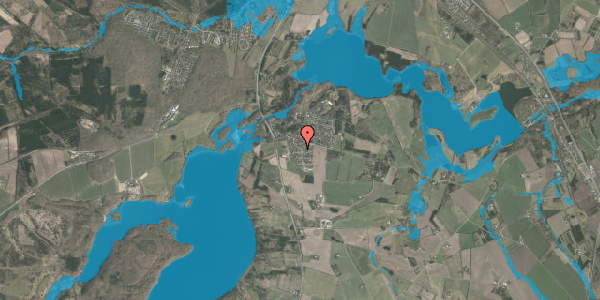 Oversvømmelsesrisiko fra vandløb på Lyngstien 4, 8800 Viborg