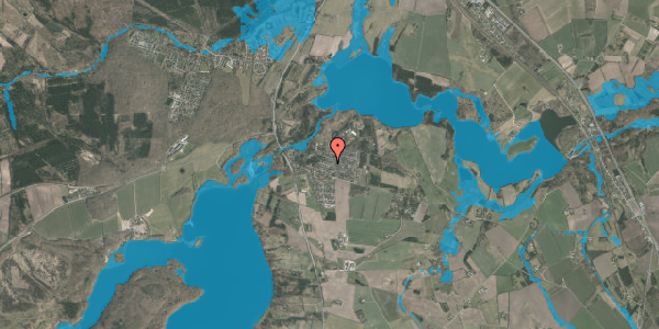 Oversvømmelsesrisiko fra vandløb på Lærkestien 4, 8800 Viborg