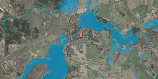 Oversvømmelsesrisiko fra vandløb på Lærkestien 15, 8800 Viborg