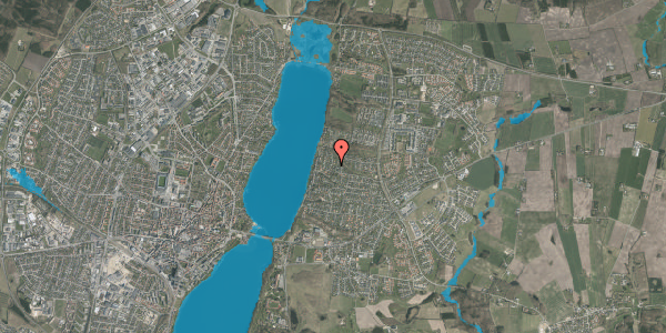 Oversvømmelsesrisiko fra vandløb på Mellemhøjen 4, 8800 Viborg
