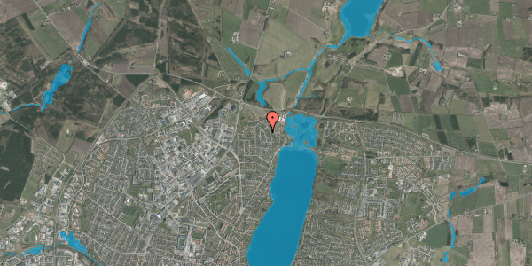 Oversvømmelsesrisiko fra vandløb på Midgårdsvej 49, 8800 Viborg
