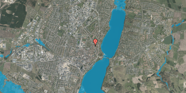 Oversvømmelsesrisiko fra vandløb på Sct. Mogens Gade 49, 8800 Viborg