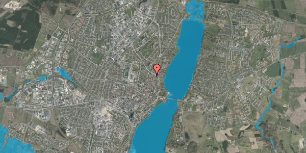 Oversvømmelsesrisiko fra vandløb på Sct. Mogens Gade 68, 8800 Viborg