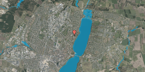 Oversvømmelsesrisiko fra vandløb på Munkevej 1, 8800 Viborg